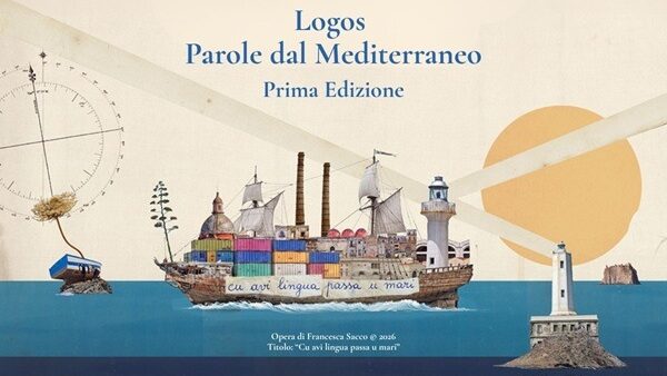 Copertina Logos Parole dal Mediterraneo - Prima Edizione - 24-27 settembre 2026 - Palermo