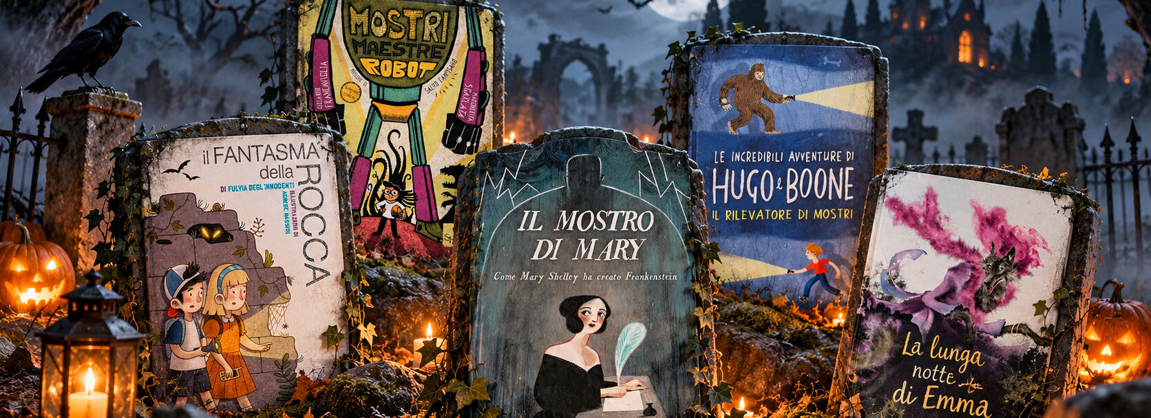 Libri di Halloween per bambini e ragazzi:  storie tra mostri, fantasmi e misteri.